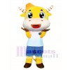 Cartoon Cow Mascot Costume