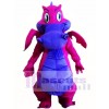Cartoon Cute Purple Dragon Mascot Costume