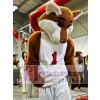Basketball Sport Fox Mascot Costume