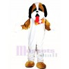 St Bernard Dog Mascot Costume
