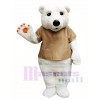 Cute Polar Bear Mascot Costume