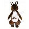 Chocolate Kangaroo Mascot Costumes