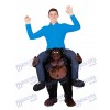 Riding on Shoulder Gorilla Carry Me on Mascot Costume Piggy Back Ride Outfit