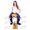 Piggyback Lion Carry Me Ride on Lion Mascot Costume