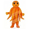 Orange Octopus Plush Adult Mascot Costume Cartoon