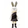 White Easter Bunny Rabbit Mascot Costumes Animal