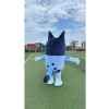 Inflatable Blue Dog Costumes Cosplay Costume for Adult Character Mascot costumes for adults