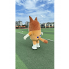 Inflatable Orange Dog Costumes Cosplay Costume for Adult Character Mascot costumes for adults