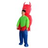 Red Devil Demon Monster Carry me Inflatable Costume Halloween Christmas Costume for Adult