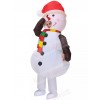 snowman inflatable costume