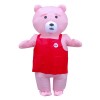 Pink Teddy Bear Inflatable Costume Halloween Xmas Cosplay Costume