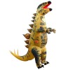 Yellow Stegosaurus Dinosaur Inflatable Costume Halloween Christmas Costume for Adult/Kid