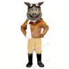 Airhog with White Scarf Mascot Costumes Animal