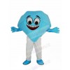 Blue Diamond Mascot Costume Cartoon	