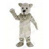 Hairy White Scottie Dog Mascot Costume Animal