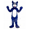 Blue Boston Terrier Dog Mascot Costume Animal
