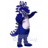 Oriental Blue Dragon Mascot Costume