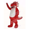 Red Dragon Mascot Costume Cartoon