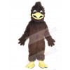 Brown Crested Hawk Mascot Costume Animal