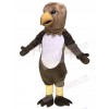 Brown Tail Hawk Mascot Costume