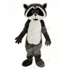 Gray Tan Robbie Raccoon Mascot Costume Animal