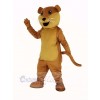 Brown Ollie Otter with White Beard Mascot Costume Animal