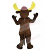 Moose mascot costume