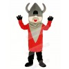 Madcap Viking with Red Coat Mascot Costume People