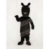 Realistic Black Mustang Horse Mascot Costume School