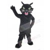 Fierce Black Panther with Green Eyes Mascot Costume Animal