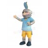 Knight Boy mascot costume