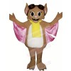 Bat with Yellow scarf Mascot Costumes Animal