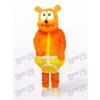 Yellow Bear Monster Cartoon Mascot Costume