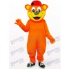 Lovely Yellow Male Pipi Bear Animal Mascot Costume