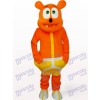 Orange Bear Monster Animal Mascot Costume