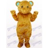 Brown Long Hair Bear Animal Mascot Costume