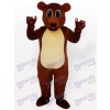 Brown Bear Adult Mascot Costume