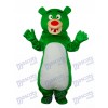 Short-haired Orange Bear Mascot Adult Costume