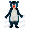 Blue Bear Mascot Adult Costume