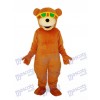 Bear with Green Sunglasses Mascot Adult Costume