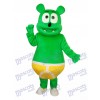Green Bear Mascot Adult Costume