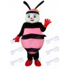 Black & Pink Bee Mascot Adult Costume