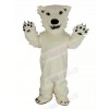White Polar Bear Mascot Costume Animal