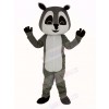 Gray Raccoon Mascot Costume Adult