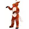 Smiling Brown Horse Mascot Costumes Cartoon	