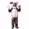 Grey Mouse Lightweight with Blue Eyes Mascot Costumes Cartoon