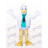Little White Crane Bird Adult Mascot Costume