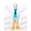 Little White Crane Bird Adult Mascot Costume