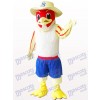 Red Bird Animal Adult Mascot Costume