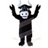 Strong Black Bull Mascot Costumes Animal